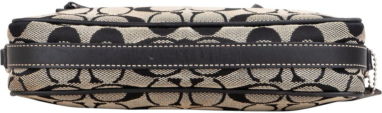 Coach Coach Monogram Crossbody Bag Zwart