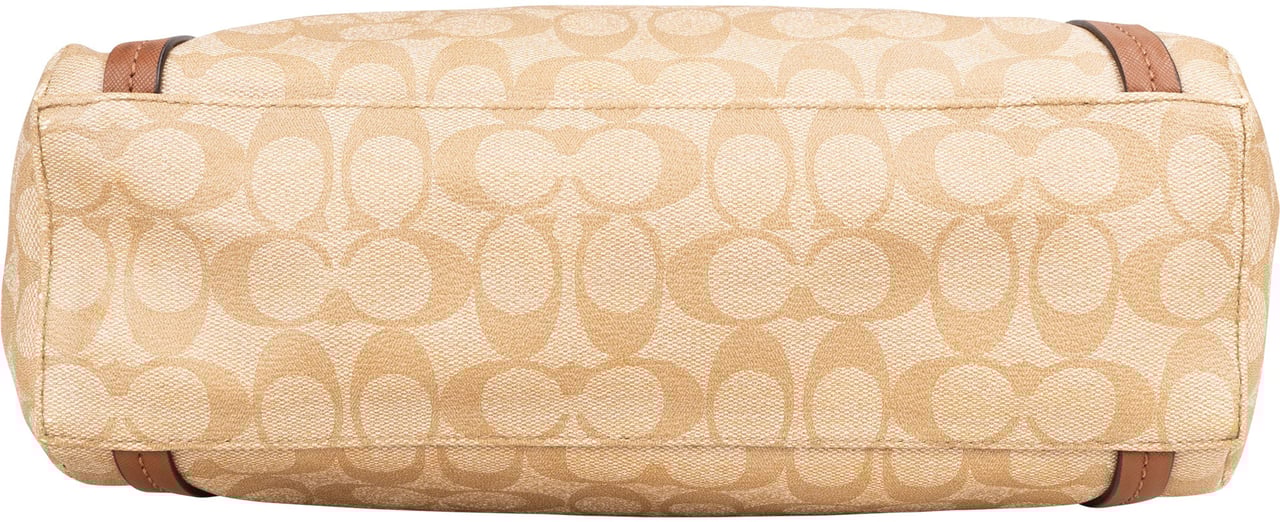 Coach Coach Classic Monogram City Shoulder Bag Beige