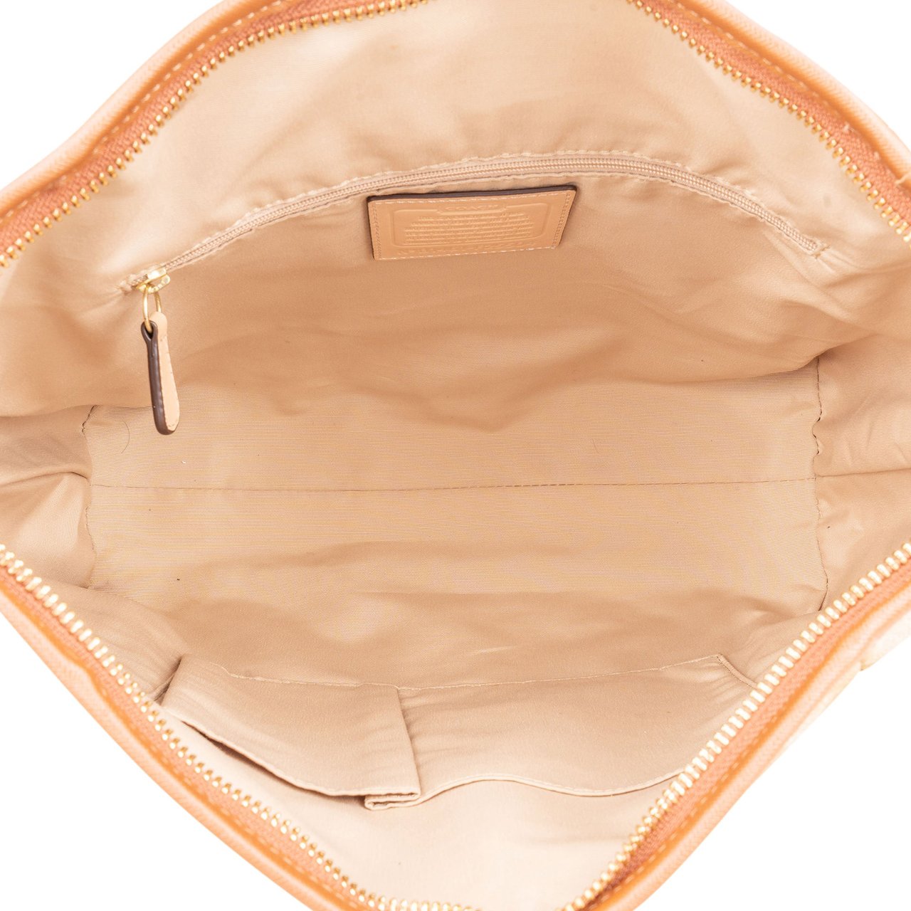 Coach Coach Classic Monogram City Shoulder Bag Beige