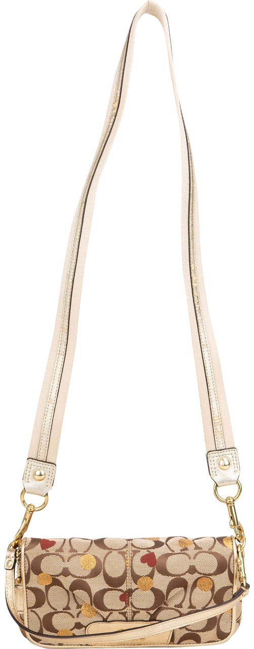 Coach Coach Classic Monogram Mini Handbag Bruin