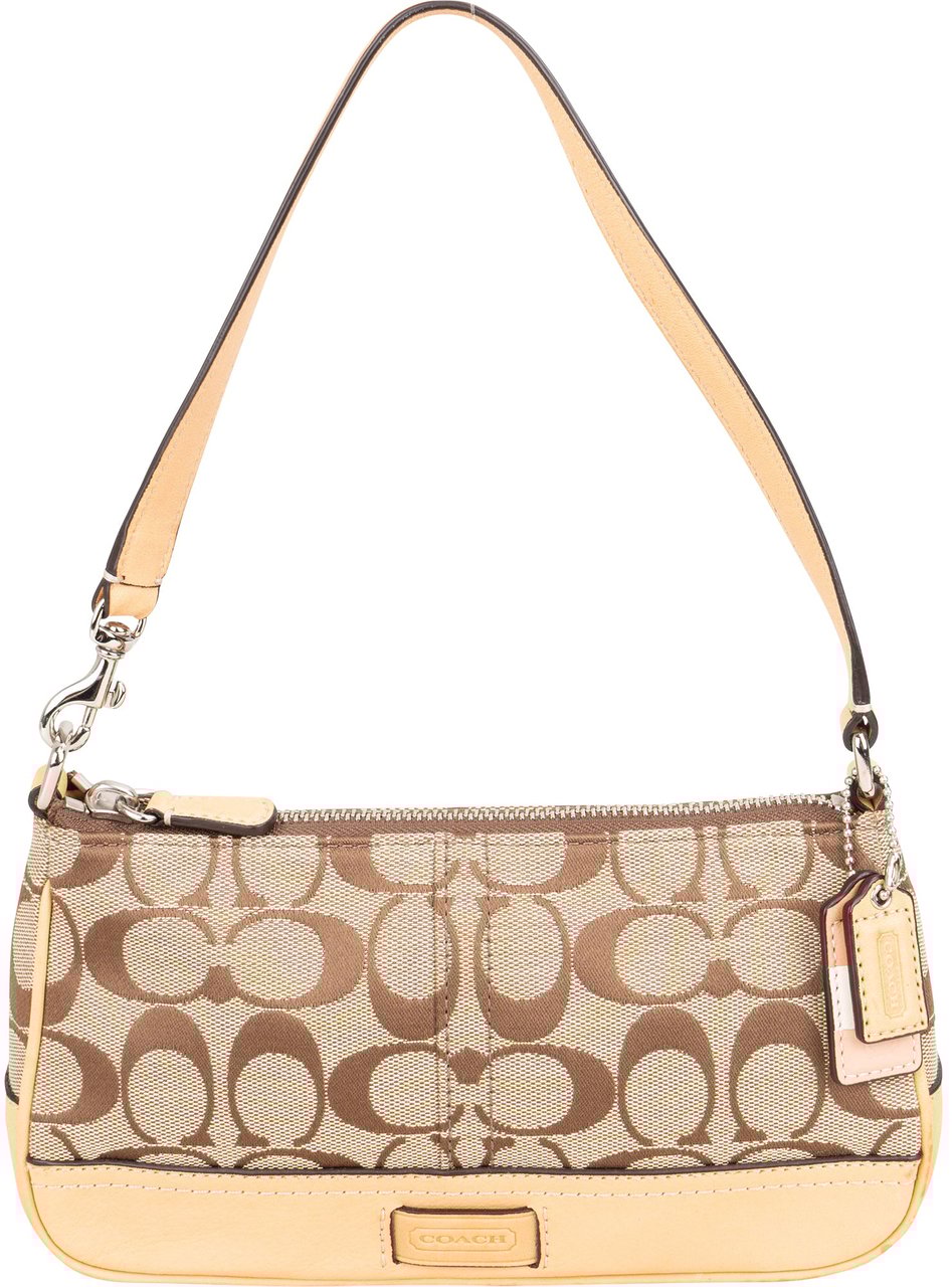 Coach Coach Classic Monogram Mini Handbag Bruin