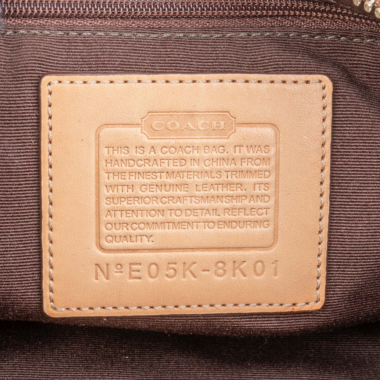 Coach Coach Monogram Demi Shoulder Bag Bruin