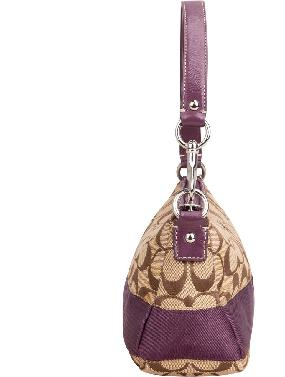 Coach Coach Monogram Mini Handbag Bruin