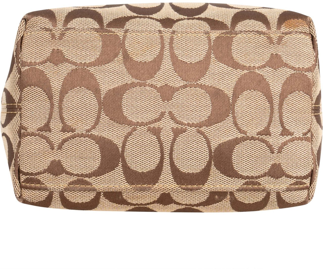 Coach Coach Monogram Demi Mini Handbag Bruin