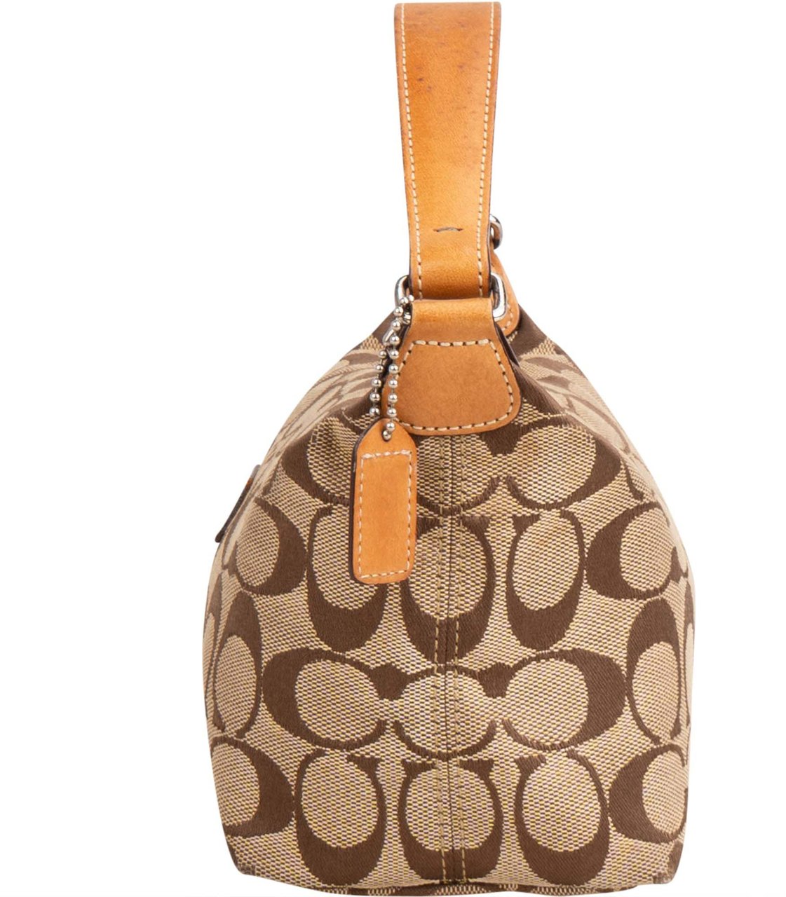 Coach Coach Monogram Demi Mini Handbag Bruin