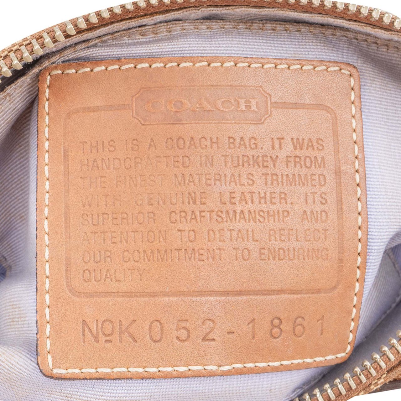 Coach Coach Monogram Mini Handbag Bruin
