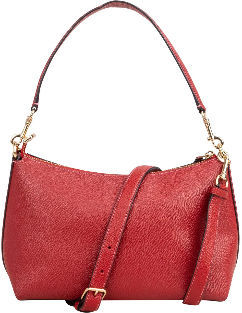 Coach Coach Red Leather Clara Shoulder Bag Rood