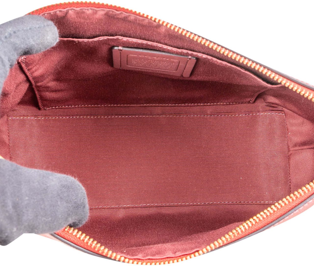 Coach Coach Red Leather Clara Shoulder Bag Rood