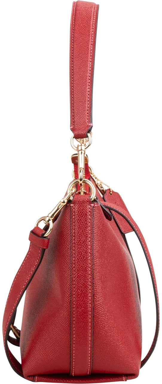 Coach Coach Red Leather Clara Shoulder Bag Rood