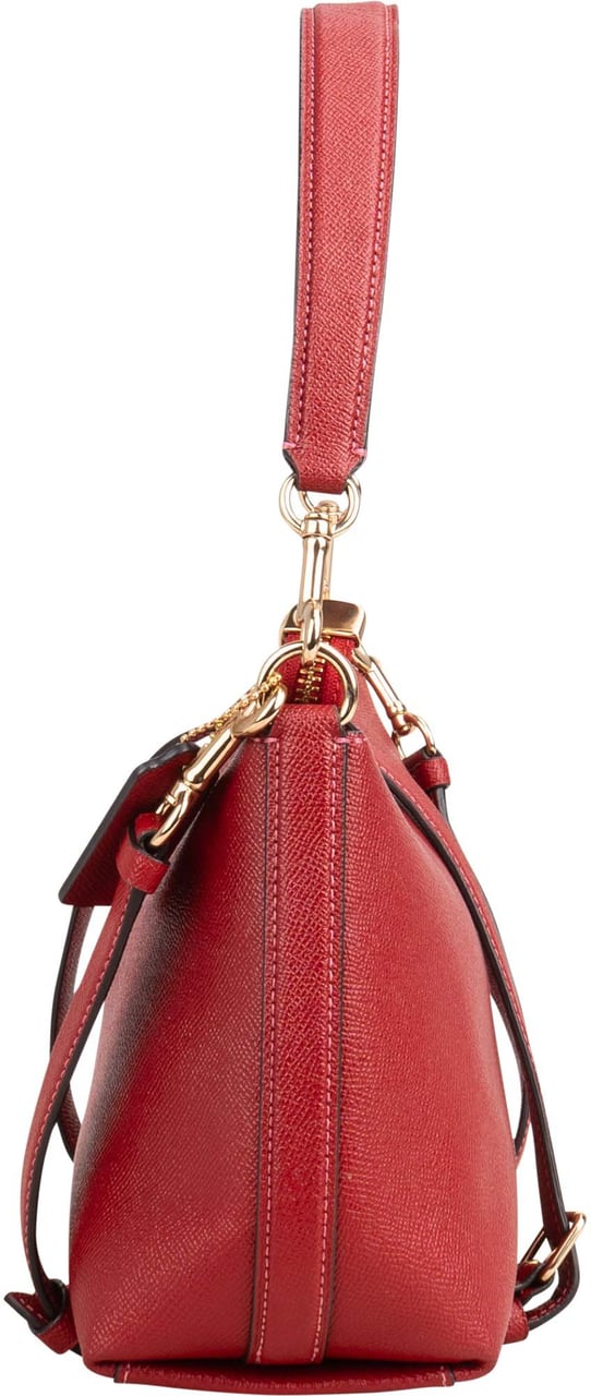 Coach Coach Red Leather Clara Shoulder Bag Rood