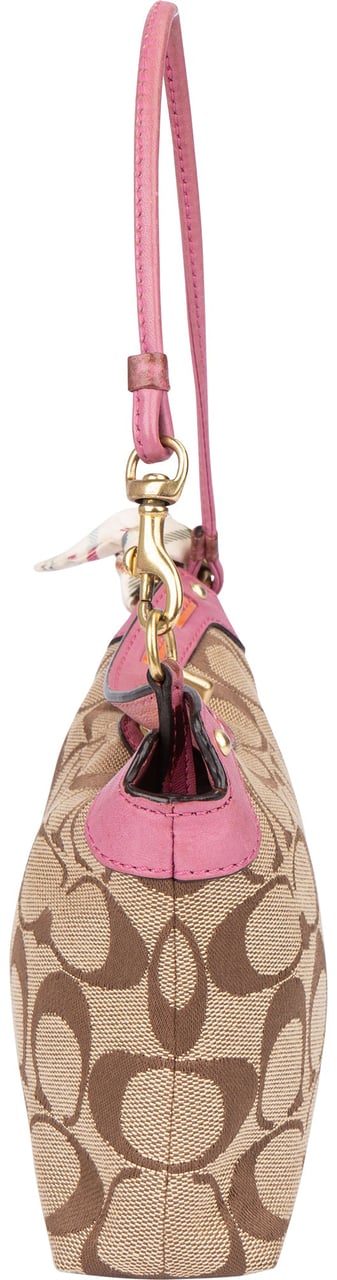 Coach Coach Monogram Mini Handbag Bruin