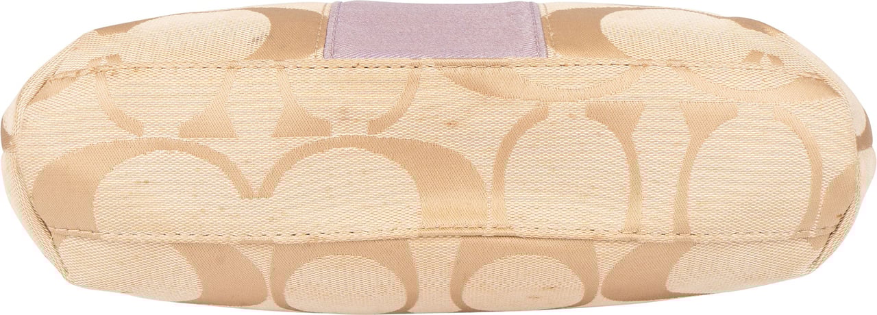 Coach Coach Monogram Handbag Beige