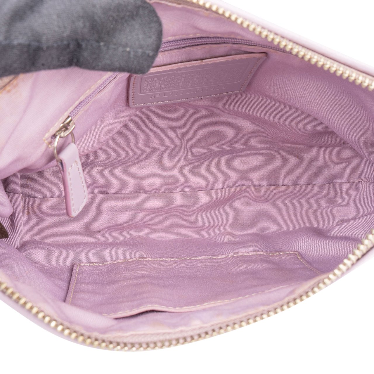 Coach Coach Monogram Handbag Beige