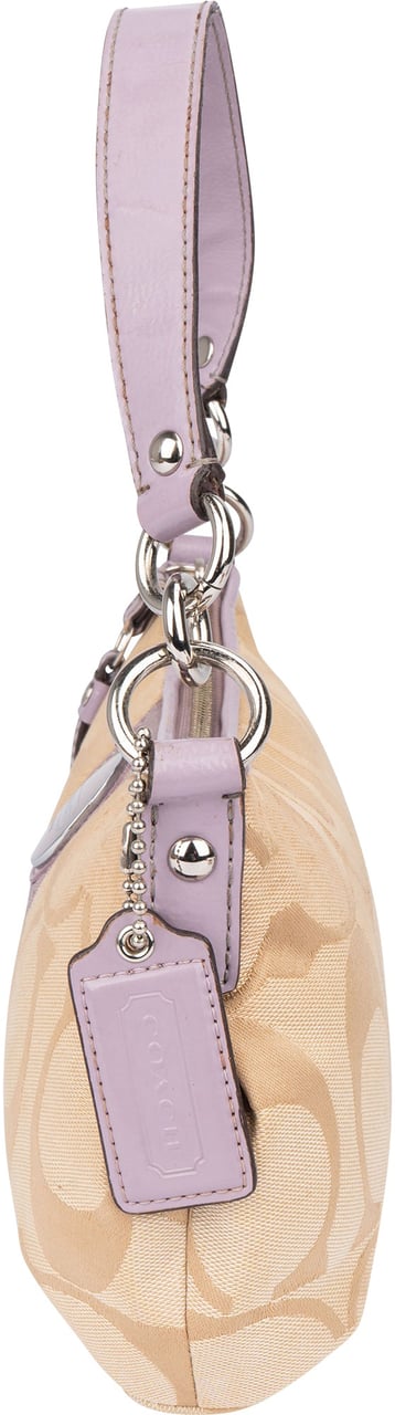 Coach Coach Monogram Handbag Beige