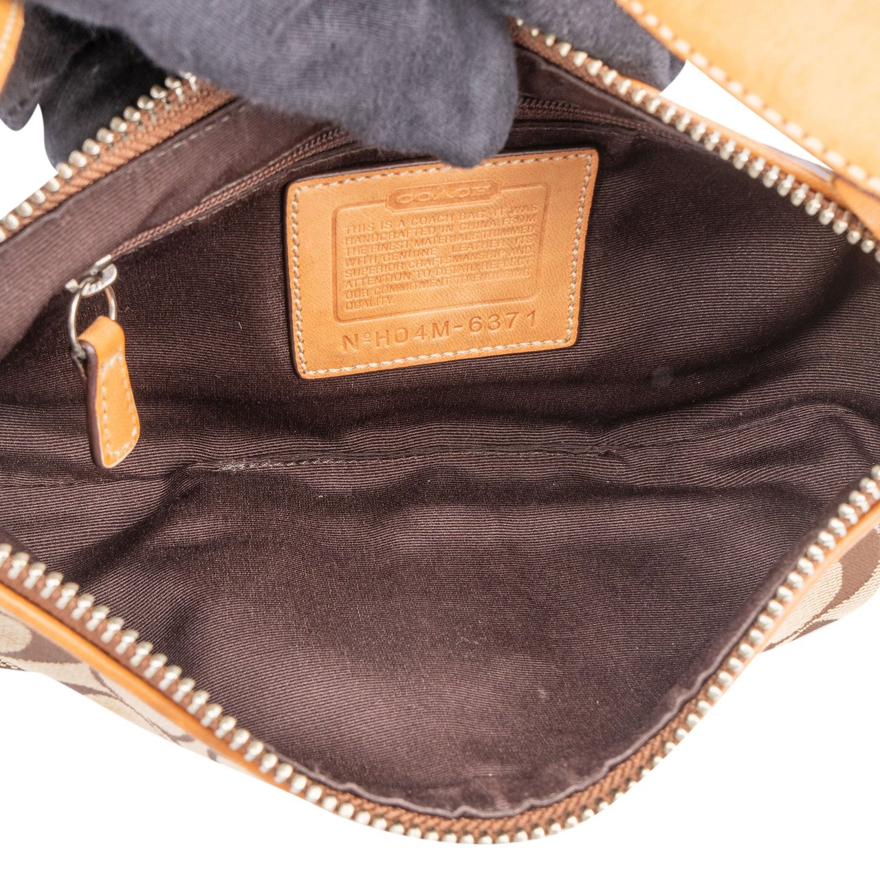 Coach Coach Classic Monogram Shoulder Bag Bruin