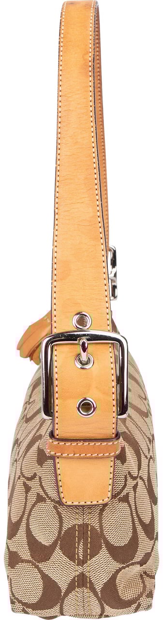 Coach Coach Classic Monogram Shoulder Bag Bruin