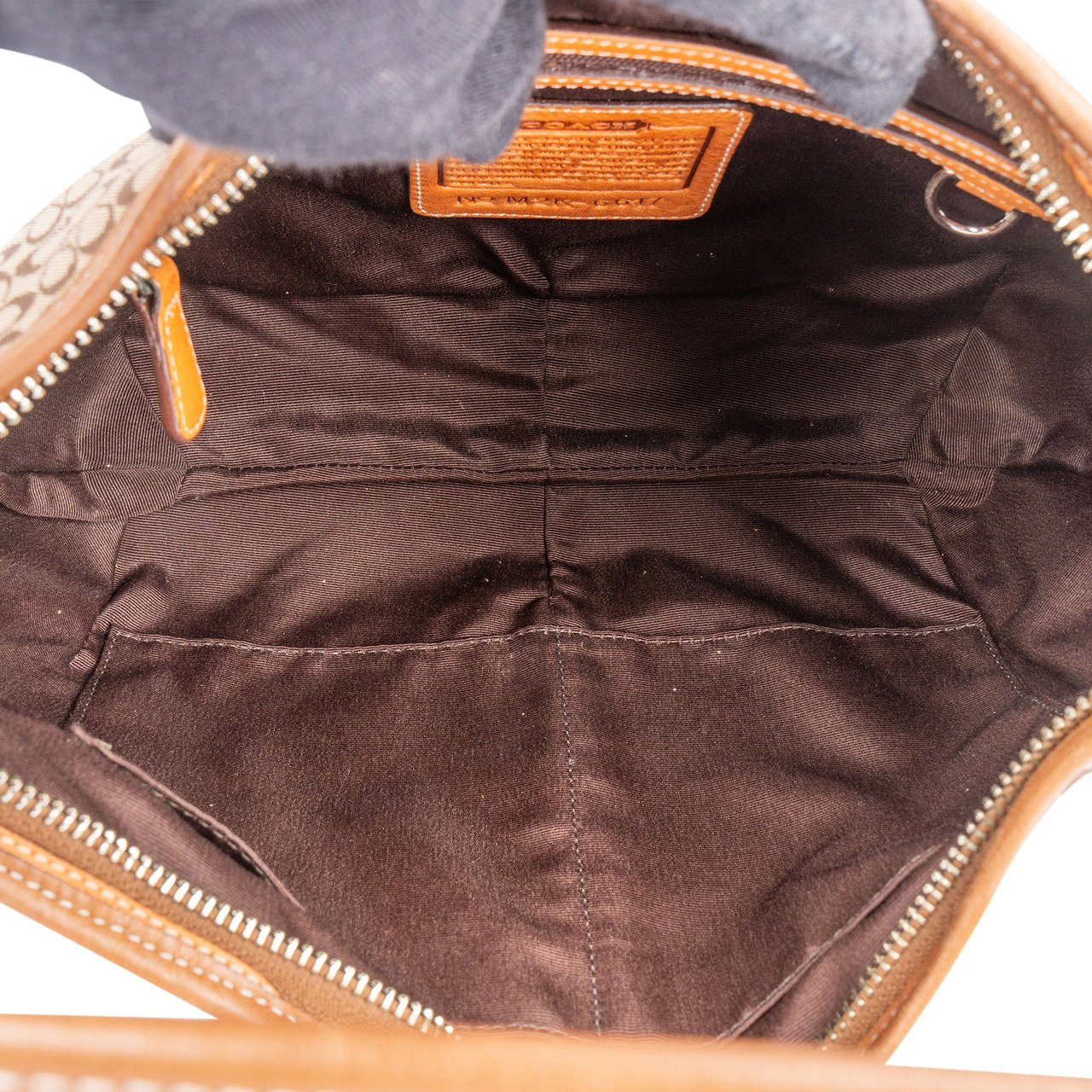 Coach Coach Mini Monogram Hobo Bag Bruin