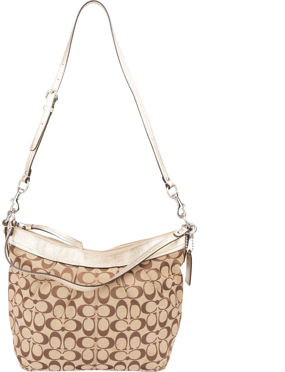 Coach Coach Monogram Shoulder Bag Bruin