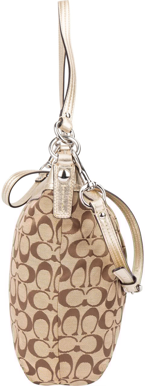 Coach Coach Monogram Shoulder Bag Bruin