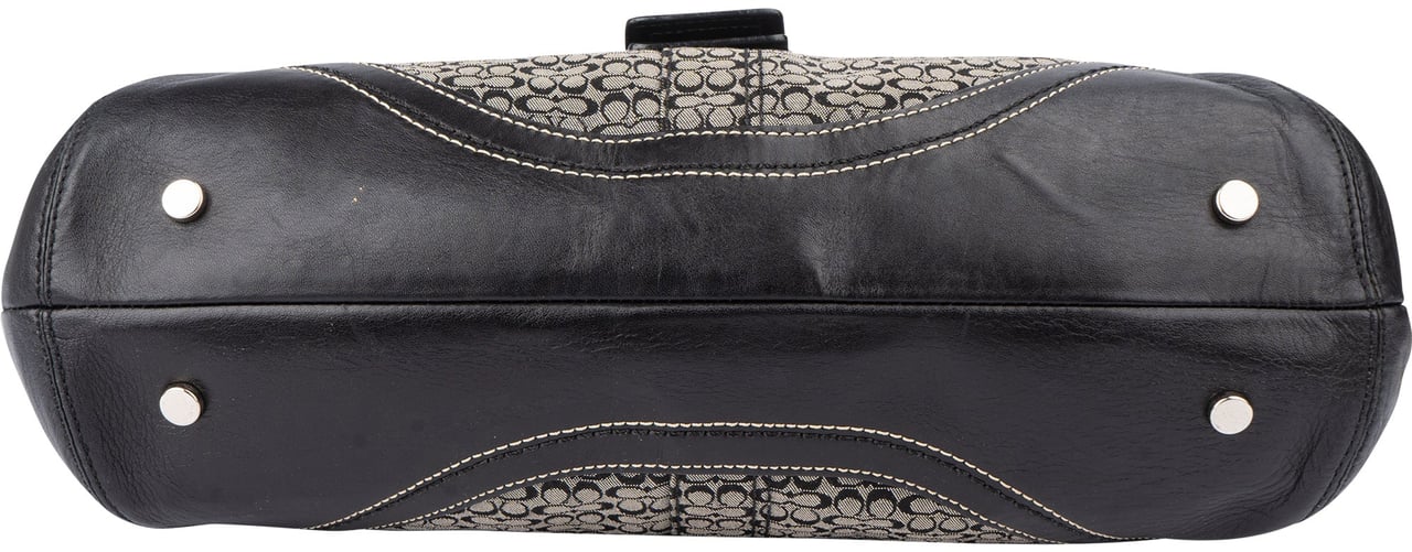 Coach Coach Mini Monogram Handbag Zwart