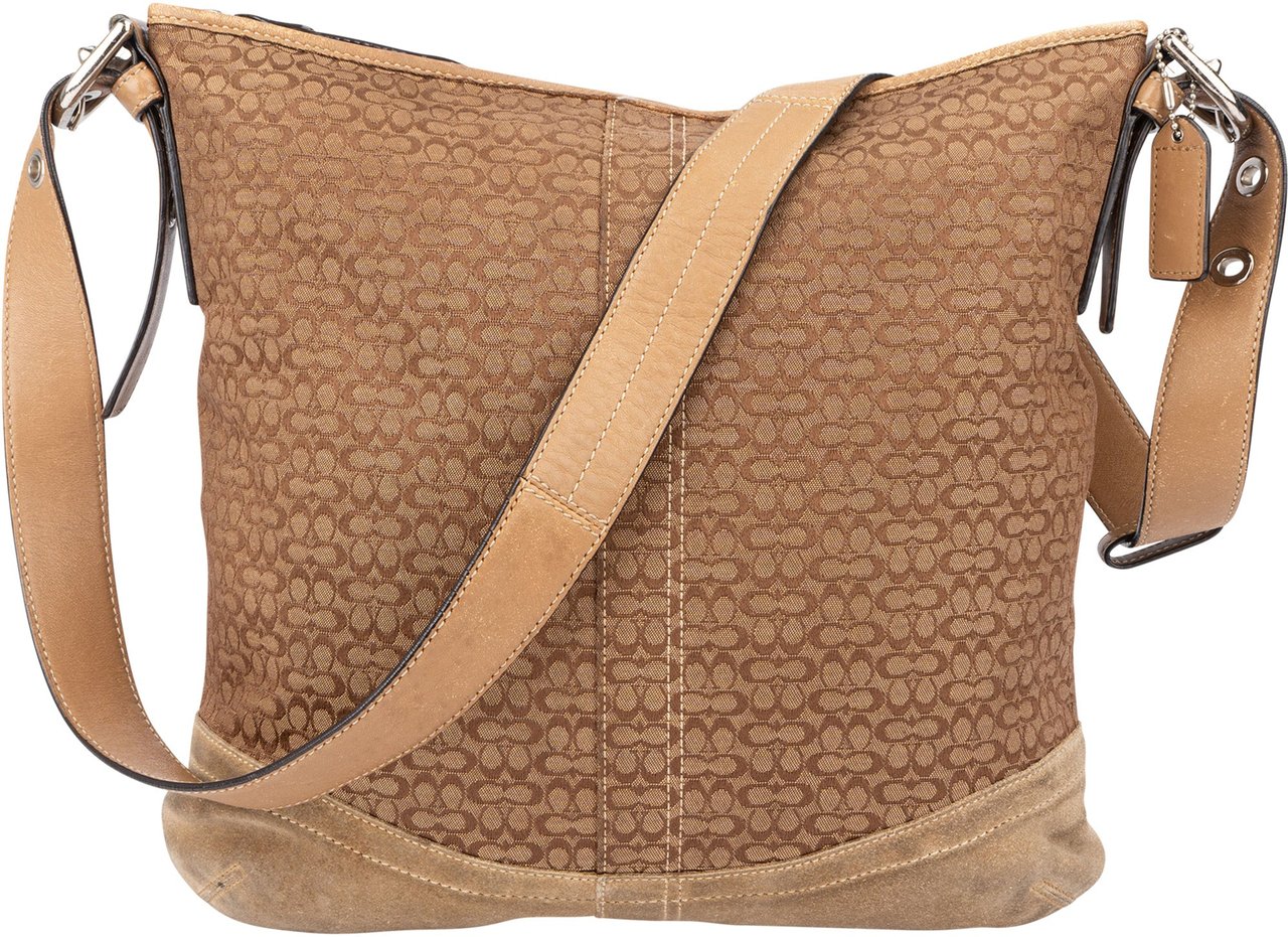 Coach Coach Mini Monogram Crossbody Bag Bruin
