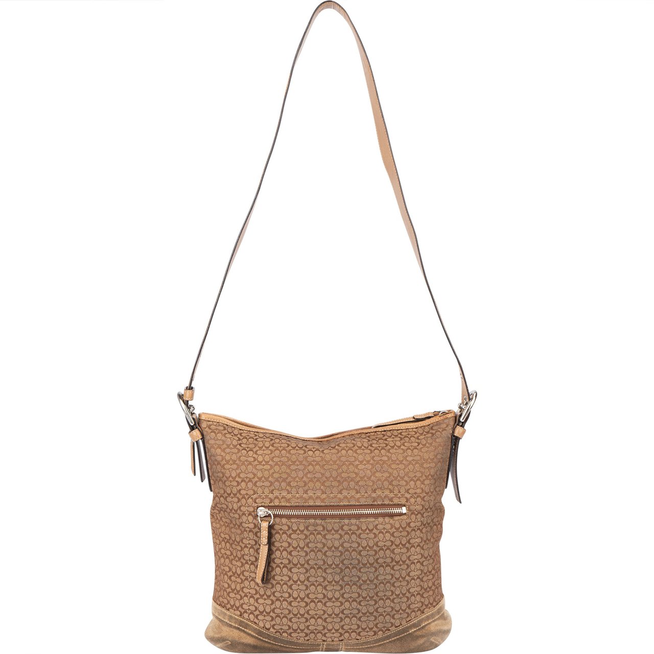 Coach Coach Mini Monogram Crossbody Bag Bruin