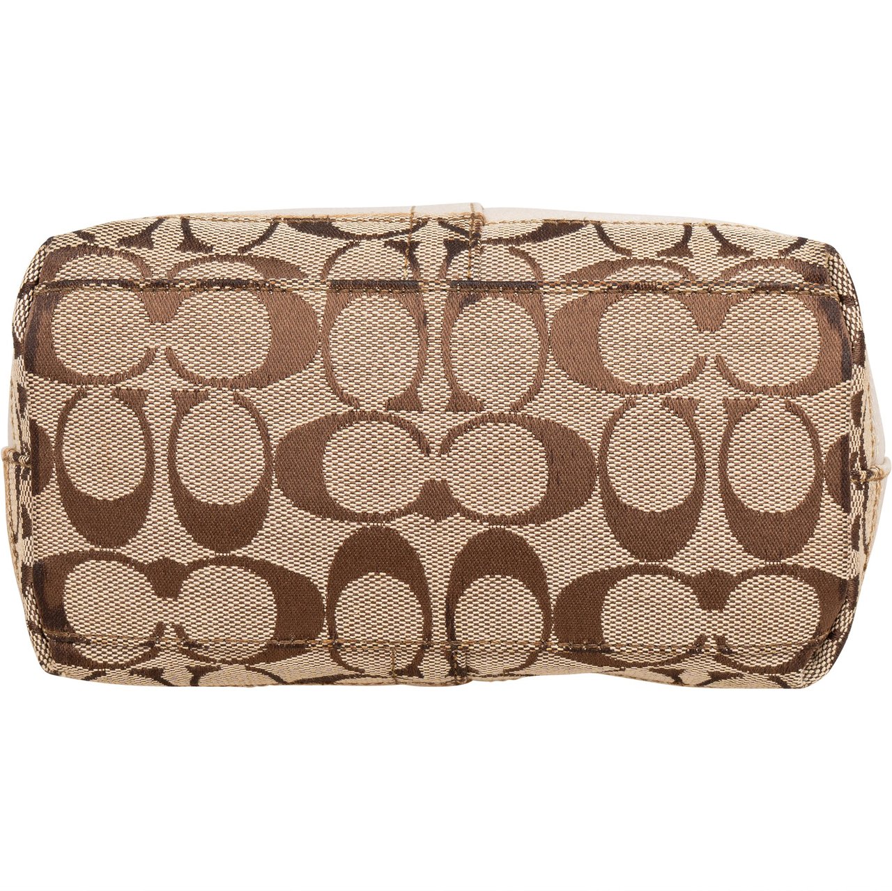 Coach Coach Monogram Mini Handbag Bruin