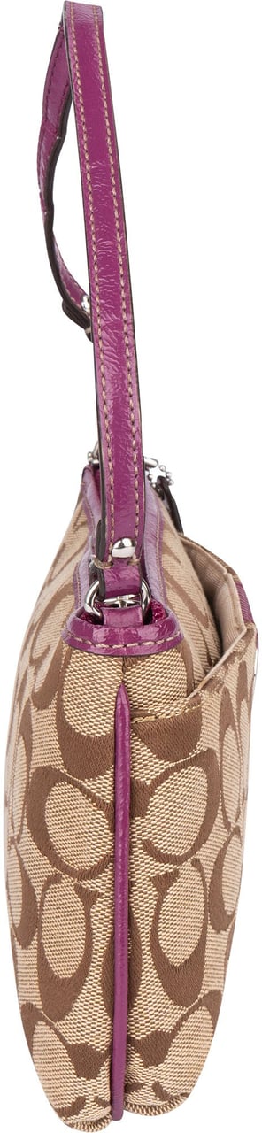 Coach Coach Monogram Mini Shoulder Bag Bruin