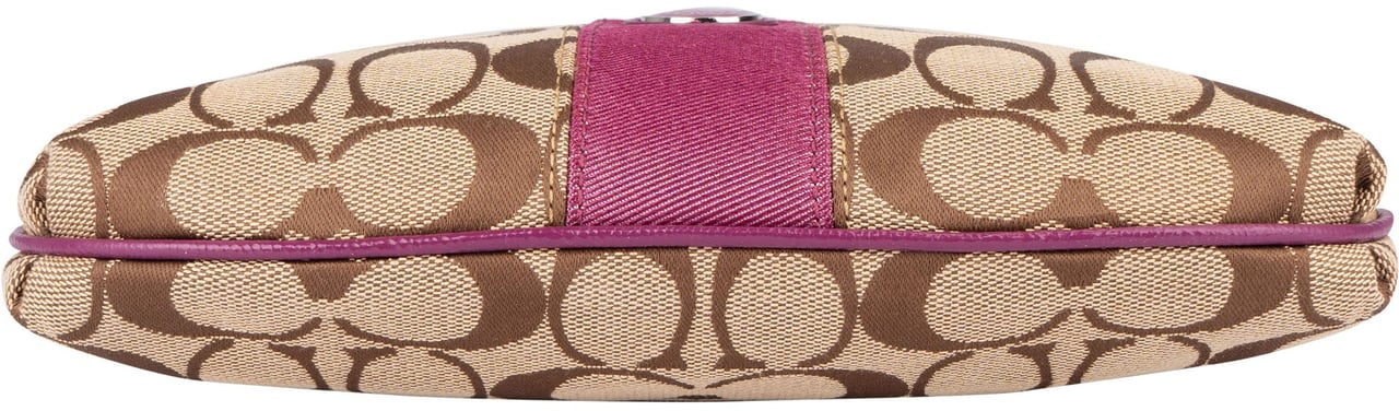 Coach Coach Monogram Mini Shoulder Bag Bruin