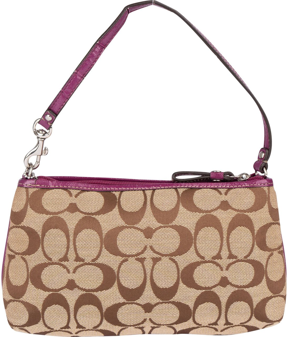 Coach Coach Monogram Mini Shoulder Bag Bruin