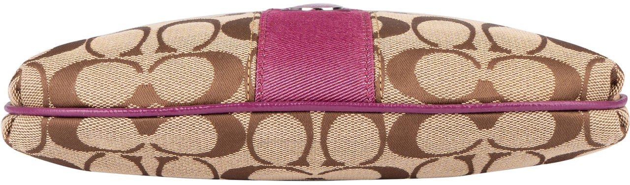 Coach Coach Monogram Mini Shoulder Bag Bruin