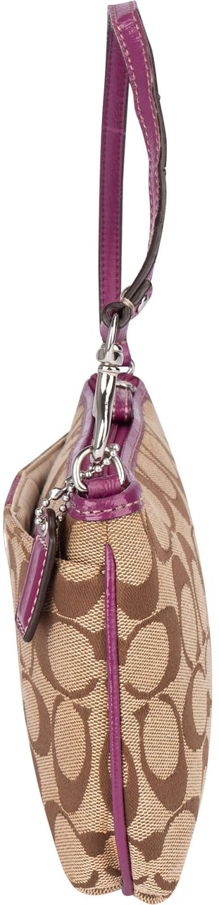 Coach Coach Monogram Mini Shoulder Bag Bruin