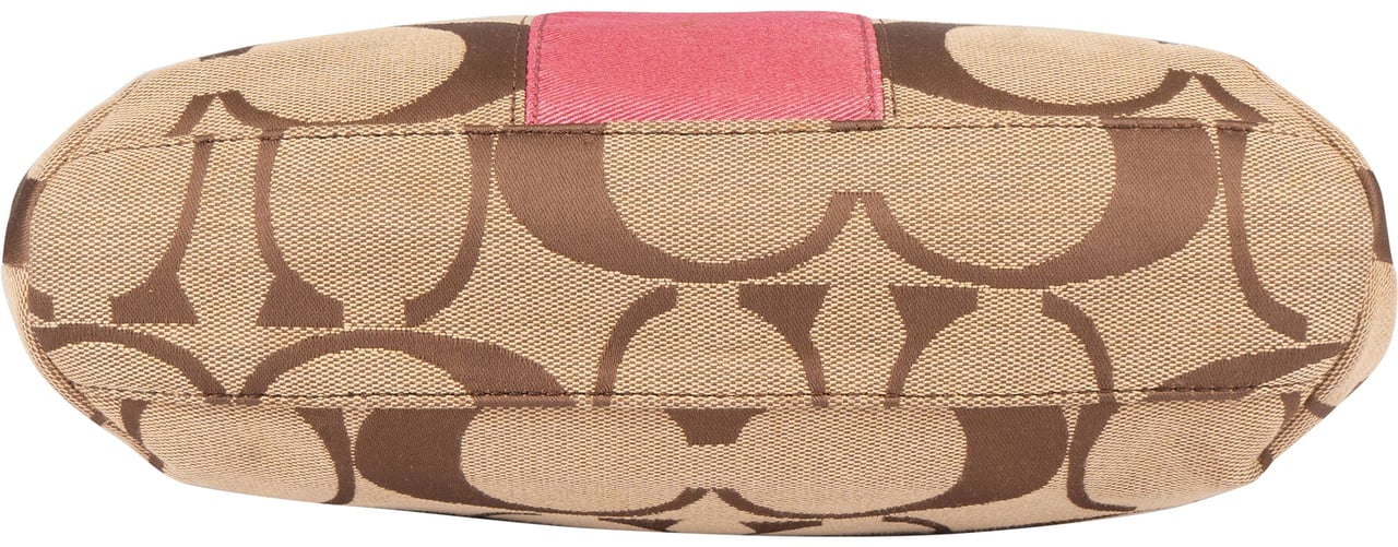 Coach Coach Big Monogram Mini Handbag Bruin