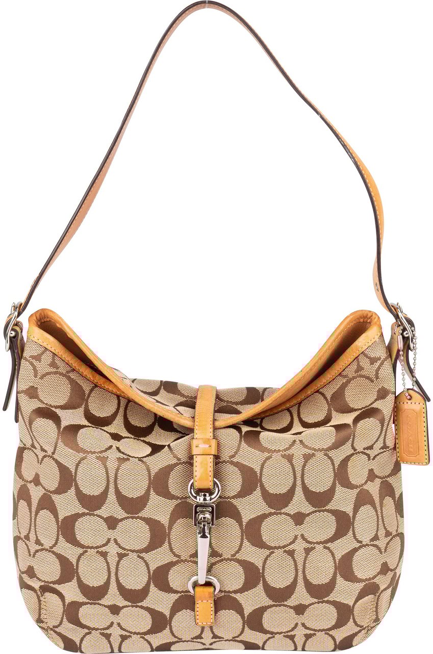 Coach Coach Monogram Shoulder Bag Bruin