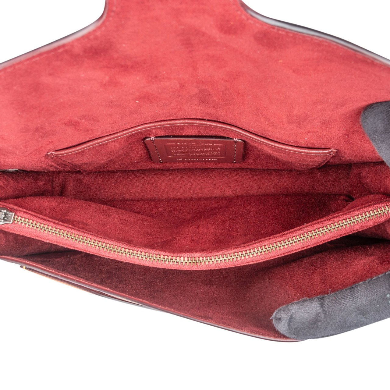 Coach Coach Brown Leather Tabby Shoulder Bag Bruin