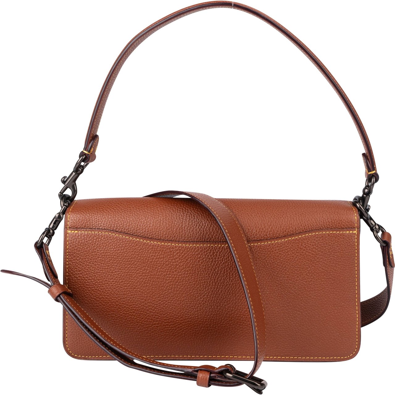 Coach Coach Brown Leather Tabby Shoulder Bag Bruin