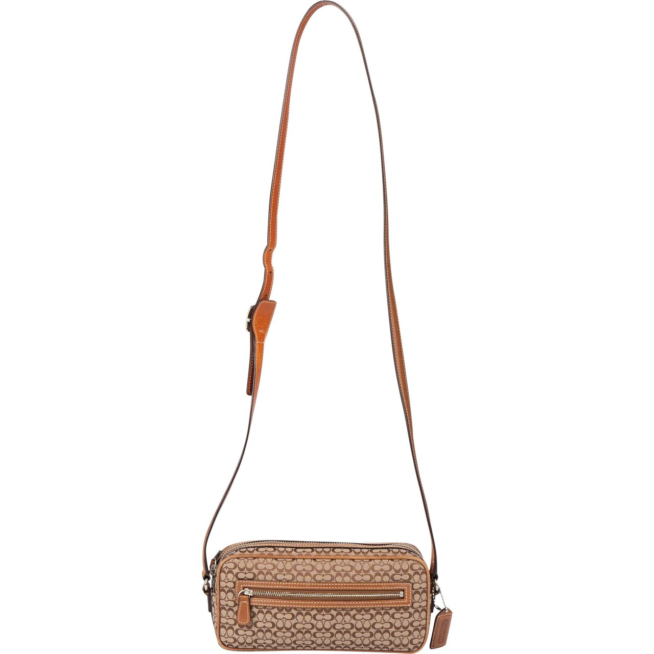 Coach Coach Mini Monogram Crossbody Bag Bruin