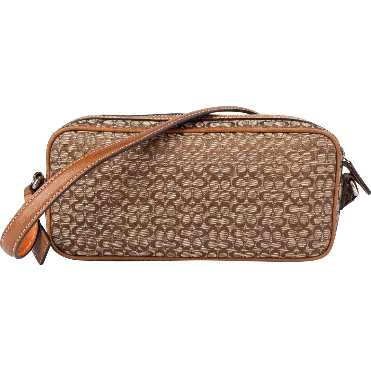 Coach Coach Mini Monogram Crossbody Bag Bruin