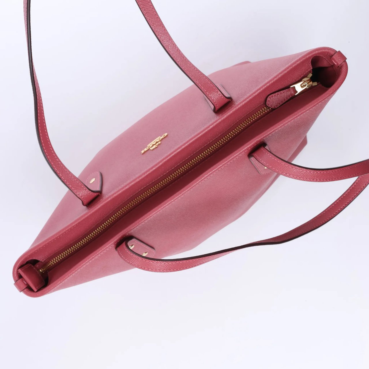 Coach City Leather Shoulder Bag in Pink Roze