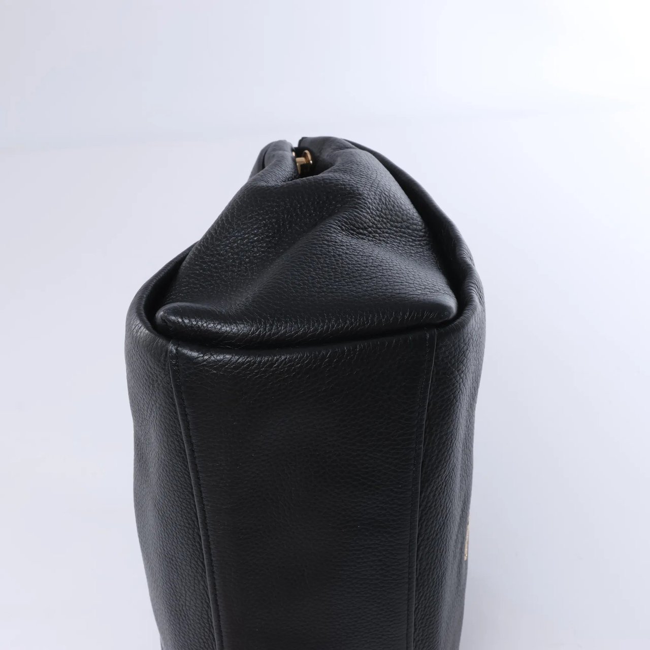 Coach Mia Leather Shoulder Bag in Black Zwart