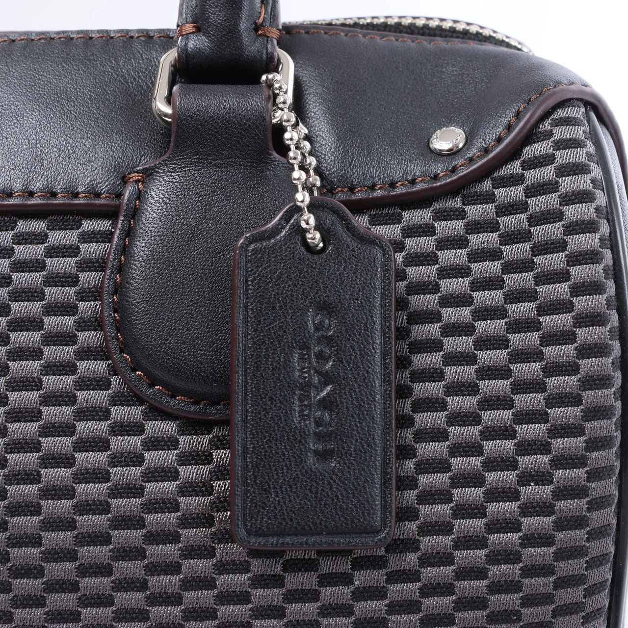 Coach Bennett Mini Satchel 2Way Handbag in Gray Grijs