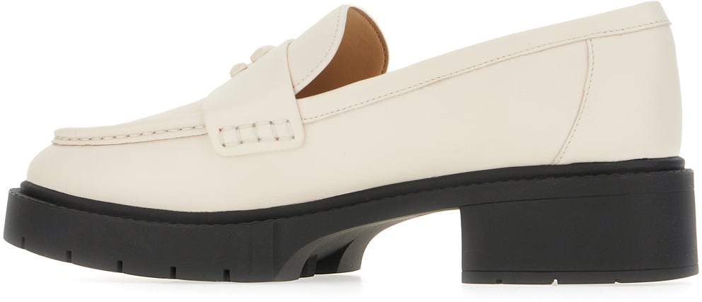 Coach Coach Chalk leather loafers Wit