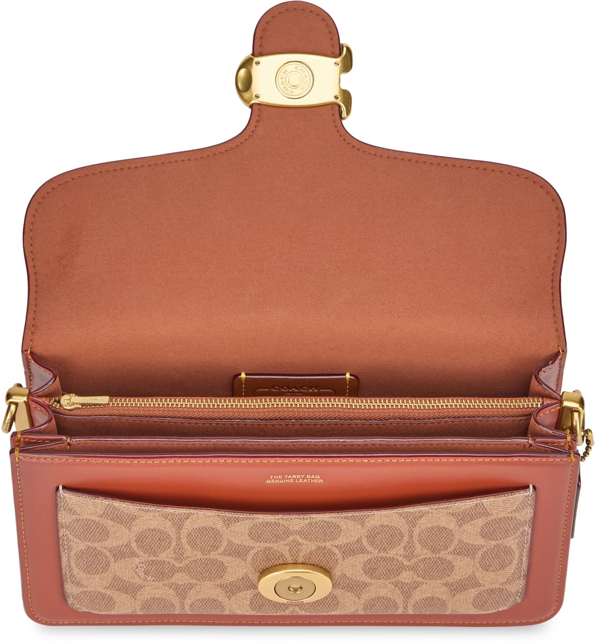 Coach Tabby 20 shoulder bag in leather Rood
