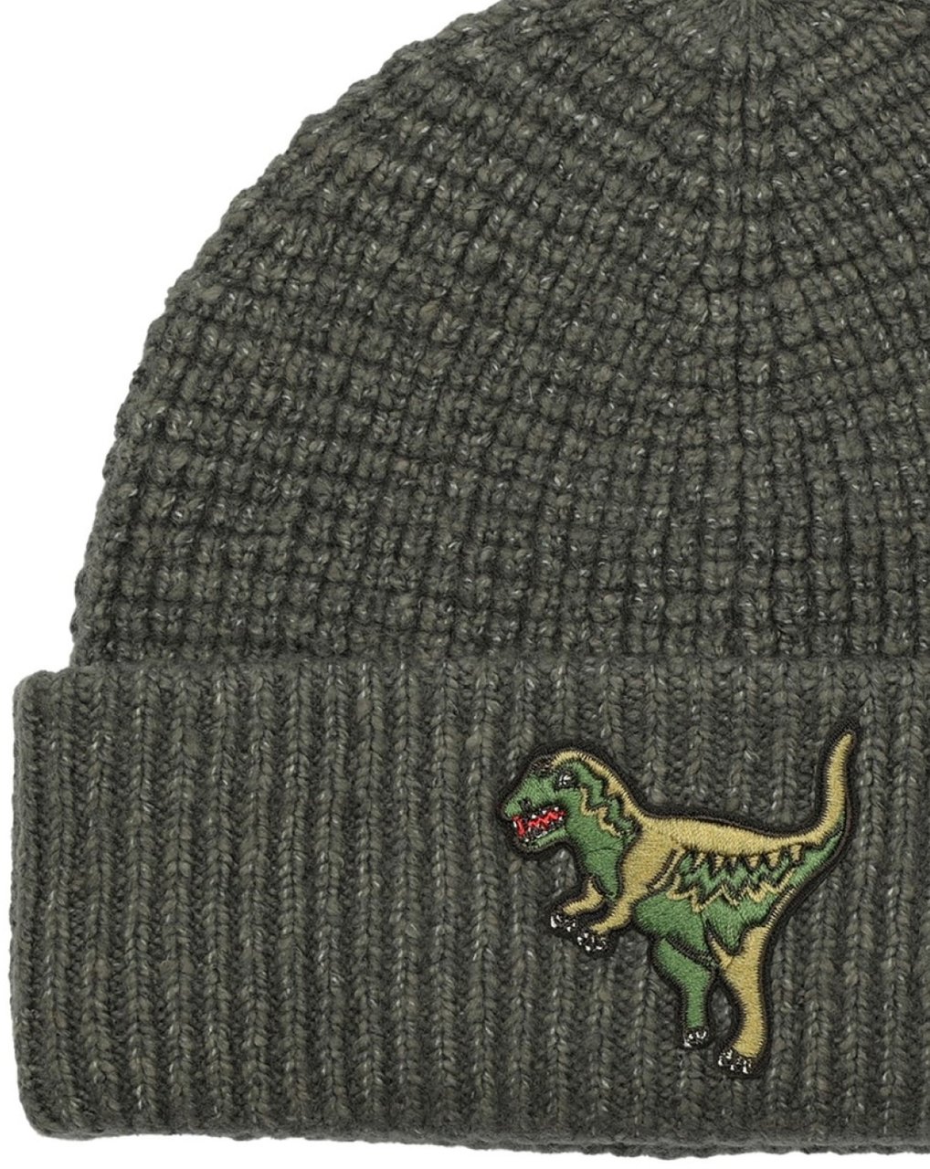 Coach Rexy Patch Thermal Beanie Grijs