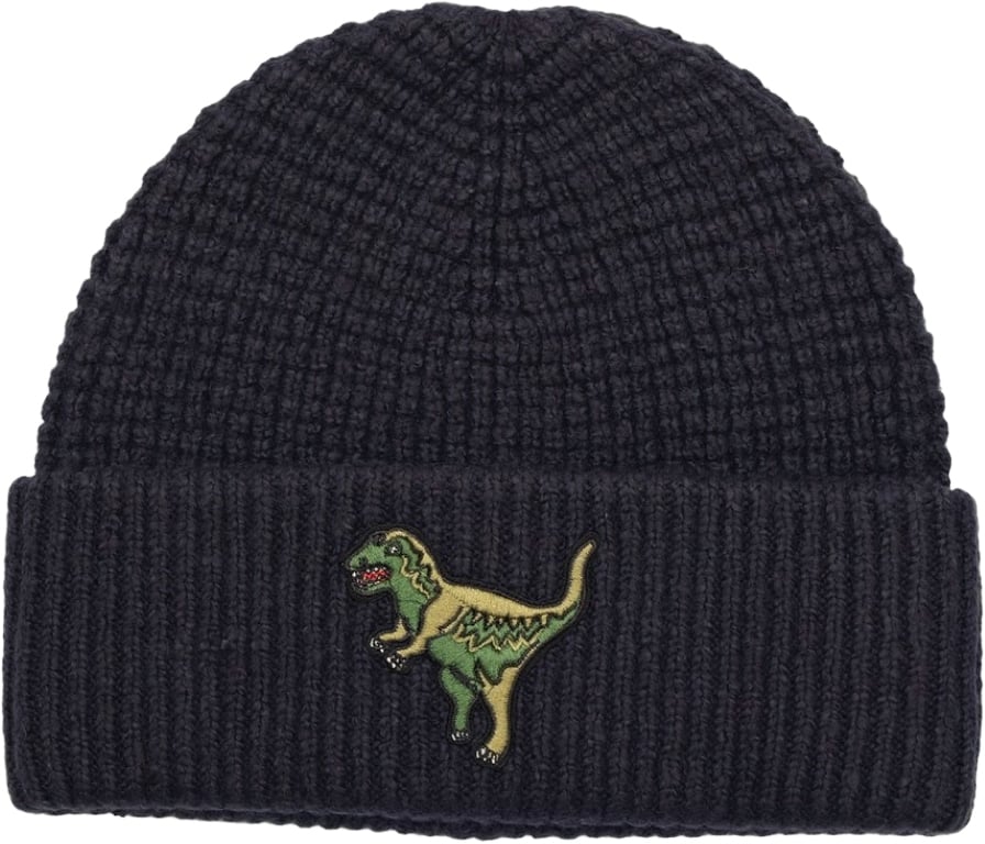 Coach Rexy Patch Thermal Beanie Blauw