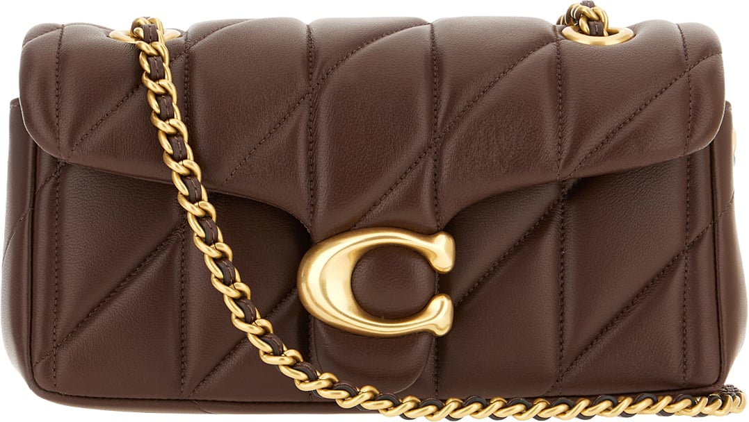 Coach Chocolate nappa leather Tabby 20 shoulder bag Bruin