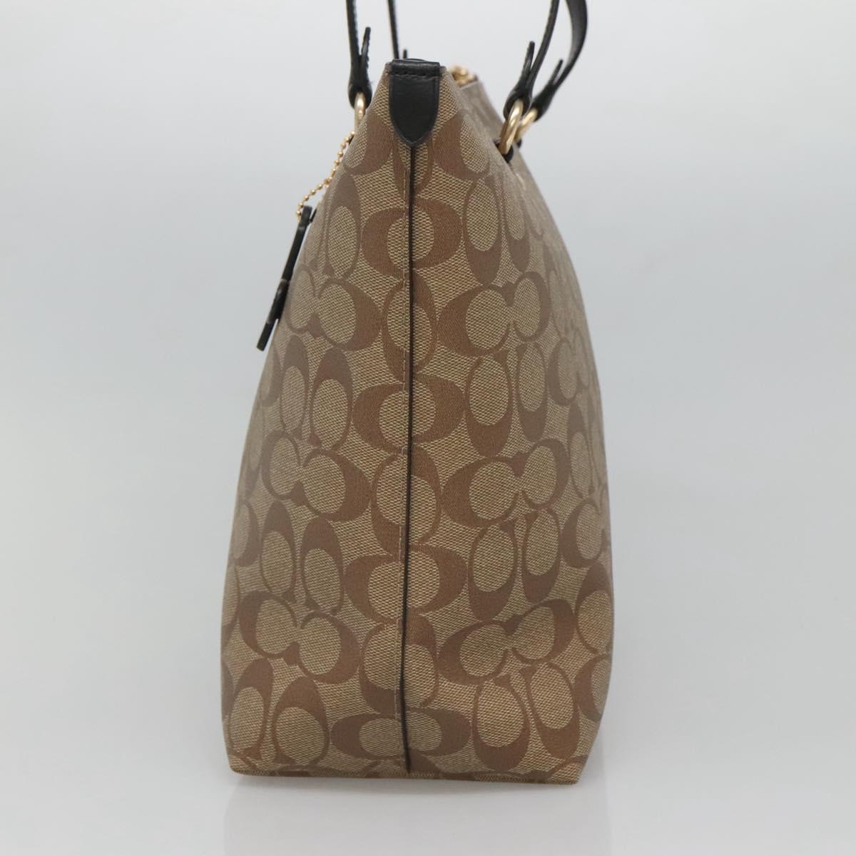 Coach Coach Shoulder bag Leather Bruin