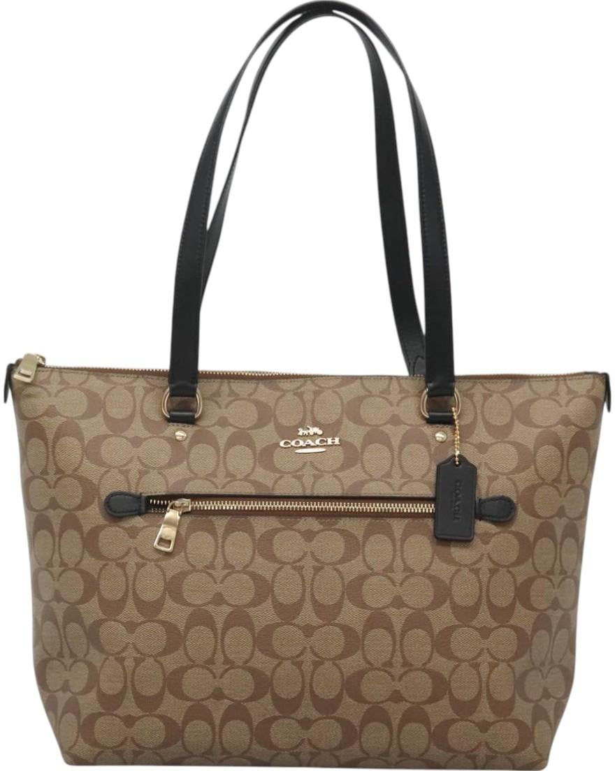 Coach Coach Shoulder bag Leather Bruin