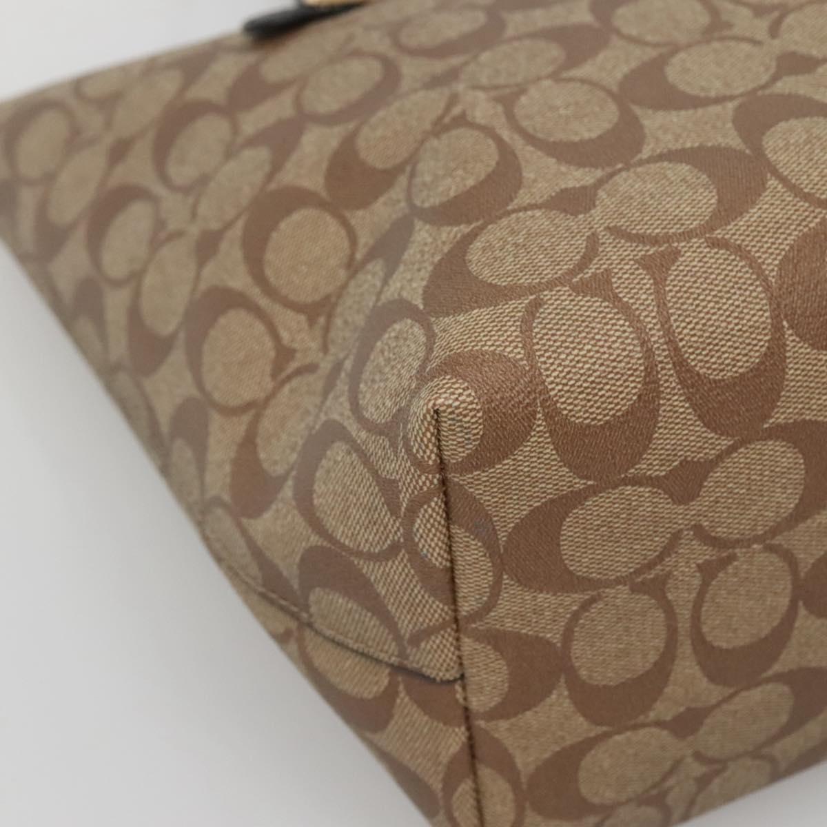 Coach Coach Shoulder bag Leather Bruin