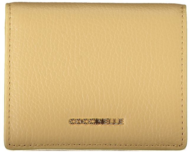 Coccinelle Coccinelle Beige Leather Women Wallet Beige